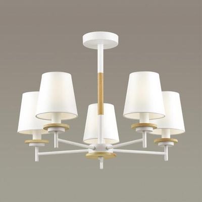 4497/5C COUNTY LN20 165 белый, дерево Люстра потолочная E14 5*40W 220V BETSY