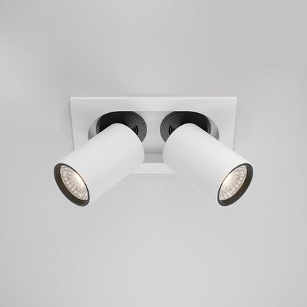Встраиваемый светильник Hidden 4000K 2x10W 36°, DL045-02-10W4K-W. TM Maytoni