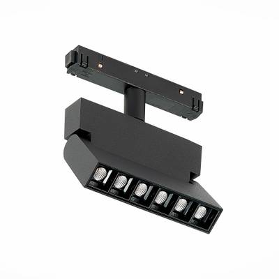 ST362.436.06 Магнитный трековый светильник Черный LED 1*6W 3000K 532Lm Ra&gt;80 36° IP20 L120xW22xH134 48V
