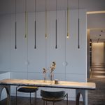 Светильник подвесной светодиодный Vist 7W 3000K латунь 50312 LED