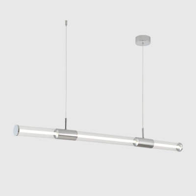 Светильник подвесной Crystal Lux LINEUP SP24W LED CHROME 3761/224