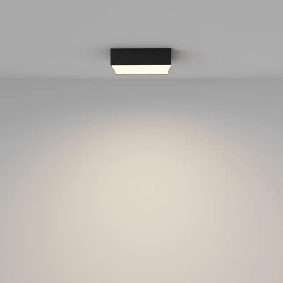 Потолочный светильник Зон / Zon 24 Вт 3000 К 120°, C032CL-24W3K-SQ-B. TM Maytoni