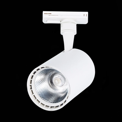 ST351.546.15.24 Св-к трек. Мат. белый LED 1*15W 4000K 1 350Lm Ra≥80 24° IP20 L118xW78xH174 100-240V