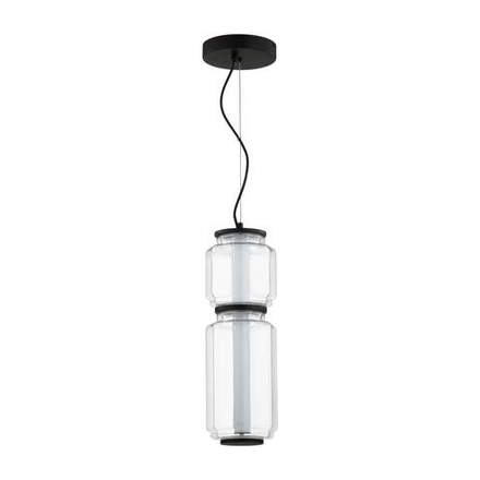 5409/20L HIGHTECH ODL_EX24 141 черный/прозрачный/металл/стекло/акрил Подвес LED 20W 3000K 1480Лм JAM