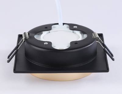 Светильник встраиваемый TN5232 BK/GD черный/золото GX53 max 12W 110*110*35