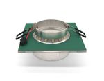 Встраиваемый точечный светильник TN355 CH/CL хром/прозрачный GU5.3+3W (LED WHITE) 95*95*45
