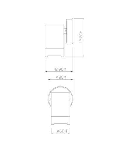 Фасадный светильник Arte Lamp ATLAS A3503AL-1WH, 1хGU10