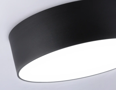 Светильник светодиодный потолочный FV5522 BK черный LED 26W 4200K D220*58 (Без ПДУ)