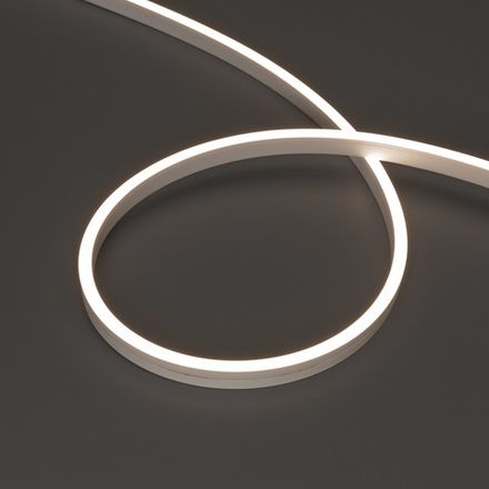 Светодиодная лента герметичная MOONLIGHT-SIDE-A120-06x12mm 24V Day4000 (9.6 W/m, IP65, 5m, wire x2) (Arlight, Вывод кабеля прямой)