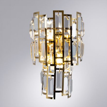 Настенный светильник Arte Lamp MINTAKA A1005AP-2GO, 2хE14