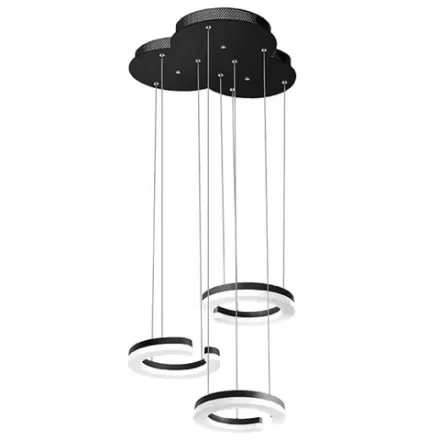 763347 Подвес UNITARIO 34.5W LED 3795LM ЧЕРНЫЙ МАТОВЫЙ 4000K Lightstar