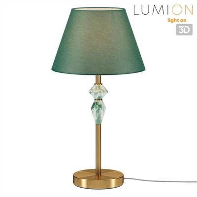 8275/1T CLASSI латунь/зеленый, металл/керамика/ткань Настольная лампа Е14 1*40W 220V VERMONT