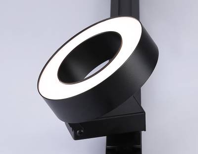 Светильник светодиодный трековый GL6868 BK черный LED 15W 4200K D115*80