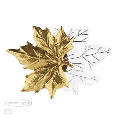 4371/3WL MIDCENT ODL23 369 золотое фольгирование/стекло Настенный св-к IP20 LED 3W 180Лм 3000K EVA