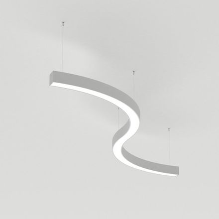 Светильник SP-LINE-HANG ARC-S3535-D800-65W Day4000 (WHITE, 230V) (Arlight, Металл)