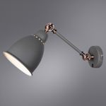 Бра Arte Lamp BRACCIO A2054AP-1GY, 1хE27