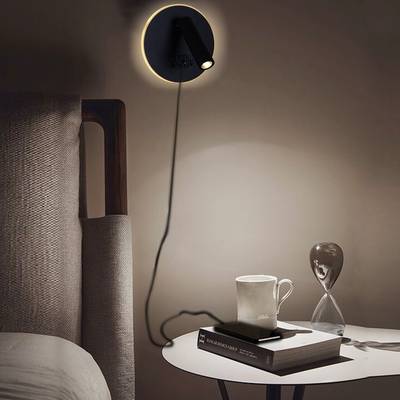 86203-9.2-001KT LED12W+USB BK светильник настенный