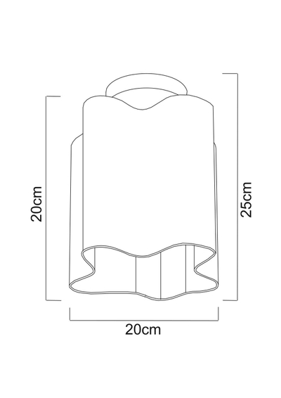 Потолочный светильник Arte Lamp SERENATA A3459PL-1AB, 1хE27