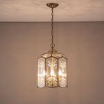 Citilux Витра-2 CL442260 Люстра подвесная витражная Бронза