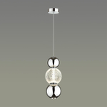 5007/7LA L-VISION ODL23 573 хром/прозрачный/металл/акрил Подвес LED 7W 4000K 300Лм CRYSTAL