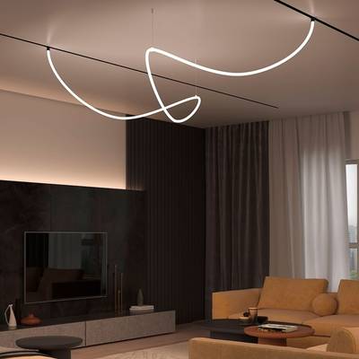 Подвес-держатель в шинопровод (трек) Linea Optima Для гибкого неона Loop A492233