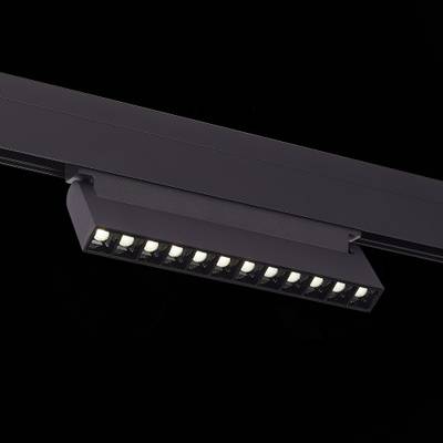 ST364.446.12 Магнитный трековый светильник Черный LED 1*12W 4000K 1 009Lm Ra&gt;80 36° IP20 L219xW22xH108 48V