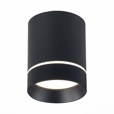 ST115.442.12 Светильник потолочный Черный LED 1*12W 4000K 840Lm Ra&gt;90 120° IP20 D79xH100 170-240V