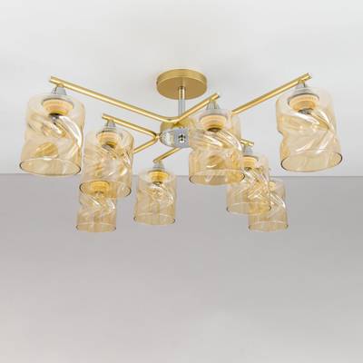 Citilux Клод CL137182 Люстра потолочная Золото