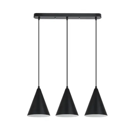 Подвесной светильник Arte Lamp LARK A7074SP-3BK, 3хE14