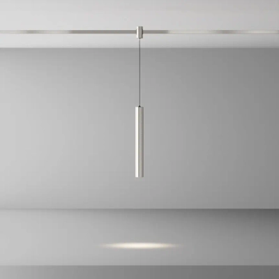 Трековый подвесой светильник Фокус / Focus Led Flarity 4000K 5Вт 30°, TR155-1-5W4K-PT. TM Maytoni