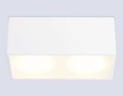 Светильник накладной TN6534/2 WH белый IP44 GX53/2 200*100*80