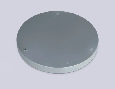 Потолочный светодиодный светильник FZ1402 GR серый IP20 48W 3000K-6500K D500*50 (ПДУ ИК)