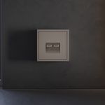 VLS001414 Накладка для розетки компьютерной двойной RJ45+RJ45 кат.6, S70 (капучино). (ТМ Maytoni)