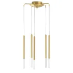 L8T747143 Люстра TUBO LED 40W 2240LM 360G ЗОЛОТО 4000K (574733+747143 (8шт)