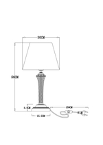 Декоративная настольная лампа Arte Lamp GRACIE A7301LT-1PB, 1хE27