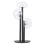 Настольная лампа Crystal Lux BOSQUE LG3 BLACK/TRANSPARENT 0270/503