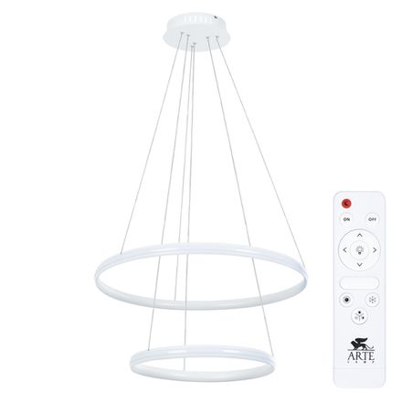 Подвесная люстра Arte Lamp MERIDIANA A2198SP-2WH, 1хLED