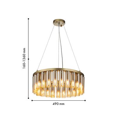 Подвесная люстра Slang 4503-25P. ТМ Favourite