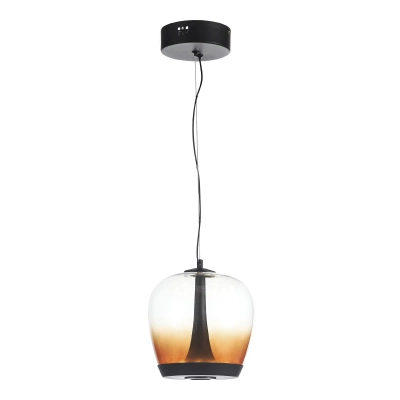 SL6014.413.01 Светильник подвесной ST-Luce Черный/Коричневый, Черный LED 1*17W 3000K