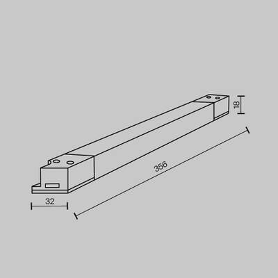 Источник напряжения Triac 24В 150Вт IP 20, 734011. TM Maytoni