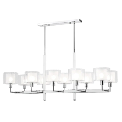 Люстры Crystal Lux MAESTRO SP-PL10 L1100 CHROME 2291/310L