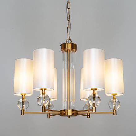 Подвесная люстра Arte Lamp MATAR A4027LM-6PB, 6хE14