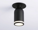 Накладной спот с выключателем TA127 BK черный GU10 max 12W D70*164*D55