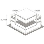 Коннектор угловой для магнитного шинопровода Arte Lamp LINEA-ACCESSORIES A480733