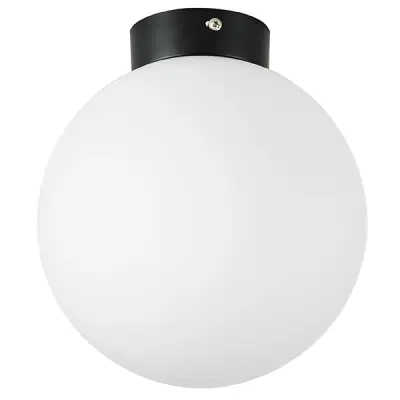 812027 Люстра GLOBO 1х40W E14 matt black/white Lightstar