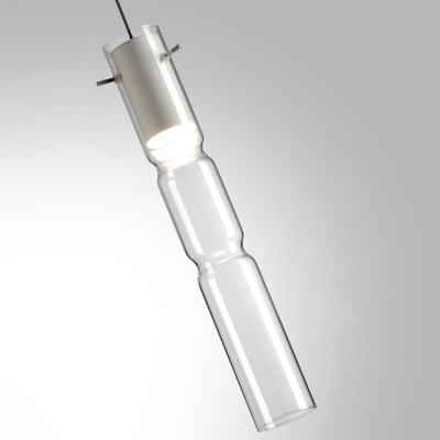 5059/5LB PENDANT ODL24 459 белый/прозрачный/металл/стекло Подвес LED 5W 3000K SCROW