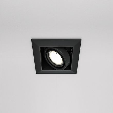 Встраиваемый светильник Metal Modern GU10 1x10Вт, DL008-2-01-B. TM Maytoni
