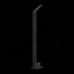 SL094.445.01 Светильник уличный наземный ST-Luce Черный/Черный LED 1*6W 4000K