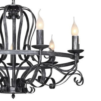 Подвесная люстра Palermo 2162-9P, 9*E14*40W. ТМ F-Promo