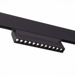 ST364.446.12 Магнитный трековый светильник Черный LED 1*12W 4000K 1 009Lm Ra&gt;80 36° IP20 L219xW22xH108 48V